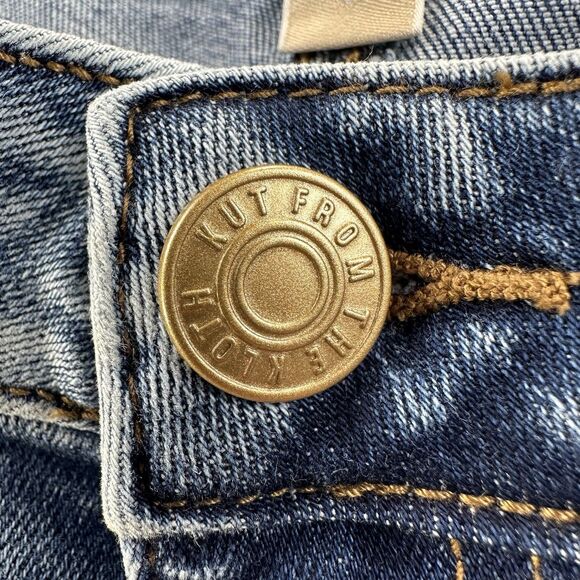 Kut From The Kloth Women’s Jeans 8 Kelsey High Rise Ankle Flare Medium Wash - Picture 8 of 15